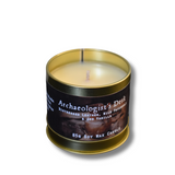 Archaeologist's Desk Candle | Distressed Leather, Wild Patchouli, and Vanilla