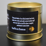 Archaeologist's Desk Candle | Distressed Leather, Wild Patchouli, and Vanilla