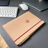 Time Team Recycled Leather Notebook