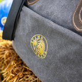 Large Canvas Holdall - Charcoal