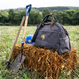 Large Canvas Holdall - Charcoal