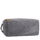 Large Canvas Holdall - Charcoal