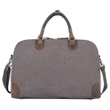Large Canvas Holdall - Charcoal