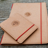 Time Team Recycled Leather Notebook