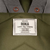 ROKA London Bantry Backpack - Zip-Top Recycled Canvas
