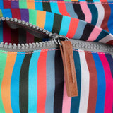 ROKA London Kennington Crossbody - Recycled Canvas - Multi Stripe
