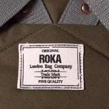 ROKA London Finchley Backpack - Roll-Top Recycled Canvas