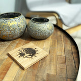 Time Team Oak Coasters - Set of 2