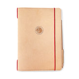 Time Team Recycled Leather Notebook