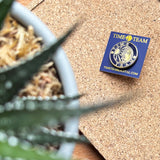 Enamel Time Team Pin Badge