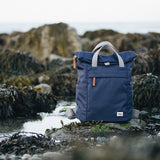 ROKA London Finchley Backpack - Roll-Top Recycled Canvas