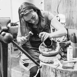 Silver Roman Arrowhead Hook Earrings (Abigail Brown Collection)