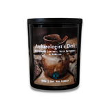 Archaeologist's Desk Candle | Distressed Leather, Wild Patchouli, and Vanilla