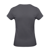 Women's Time Team Banner Logo T-Shirt - Dark Grey