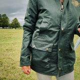 Time Team Wax Field Jacket - Dark Khaki
