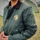 Time Team Wax Field Jacket - Dark Khaki