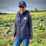 Women's Time Team Stormtech Thermal Gilet Body Warmer - Navy/Charcoal