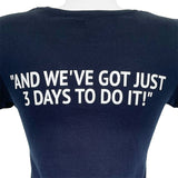 Women's Time Team 3 Days T-Shirt - Navy