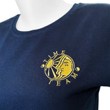 Women's Time Team Original Embroidered T-Shirt - Navy