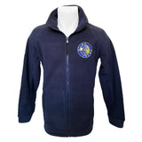 Time Team Classic Full Zip Navy Fleece