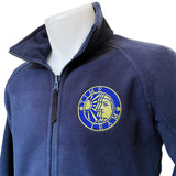 Time Team Classic Full Zip Navy Fleece