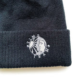 Children's Beanie Bobble Hat - Navy