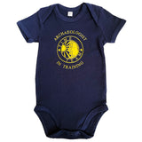 Baby Bodysuit - Time Team 'Archaeologist in Training' - Navy
