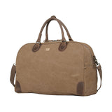Large Canvas Holdall - Brown