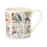 Greek Gods & Goddesses Picturemap Bone China Mug