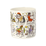Greek Gods & Goddesses Picturemap Bone China Mug