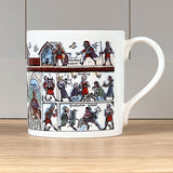 Romans Picturemap Bone China Mug