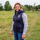 Women's Time Team Stormtech Thermal Gilet Body Warmer - Navy/Charcoal