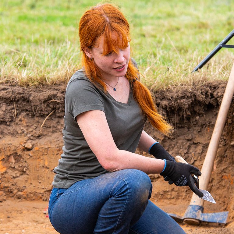 Women's Time Team VNeck Organic TShirt Olive