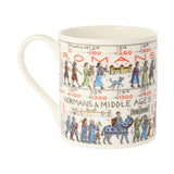 Walking History Picturemap Bone China Mug