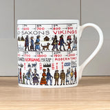 Walking History Picturemap Bone China Mug