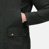 Time Team Wax Field Jacket - Dark Khaki