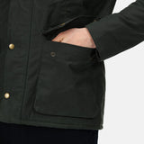 Time Team Wax Field Jacket - Dark Khaki