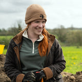 Time Team Organic Ribbed Cotton Beanie