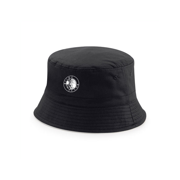 Time Team Bucket Hat - Black & Light Grey