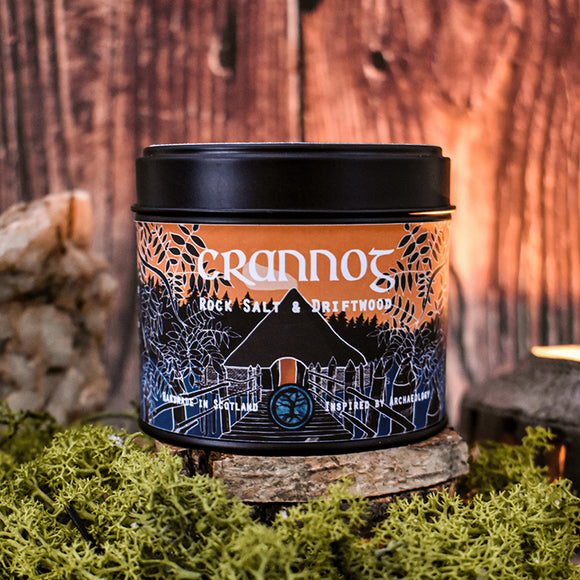 Crannog Candle | Rock Salt and Driftwood