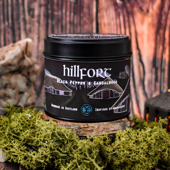 Hillfort Candle | Black Pepper and Sandalwood