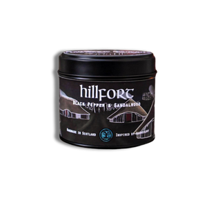 Hillfort Candle | Black Pepper and Sandalwood