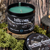 Hillfort Candle | Black Pepper and Sandalwood