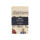 Kings & Queens of England Picturemap Tea Towel