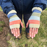 WRIST WARMERS - PASTEL MIX