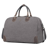 Large Canvas Holdall - Charcoal