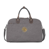 Large Canvas Holdall - Charcoal