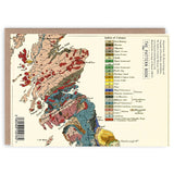 'Geology of Britain' Greetings Card