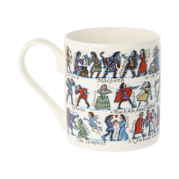 Shakespeare Picturemap Bone China Mug