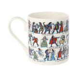 Shakespeare Picturemap Bone China Mug